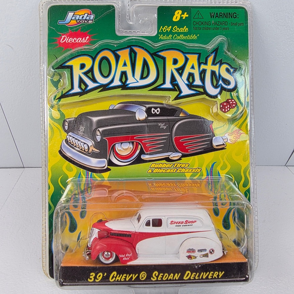 VTG Jada Toys Road Rats 39 Chevy Sedan Delivery 164 Scale Diecast‎ Model